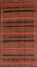Kilim Red Flat Woven 56 X 101 Area Rug 100-110766 Thumb 0