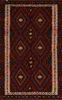 Kilim Blue Flat Woven 55 X 91  Area Rug 100-110767 Thumb 0