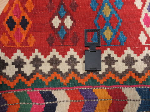 Kilim Red Flat Woven 410 X 74 Area Rug 100-110769 Image 7