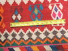 Kilim Red Flat Woven 410 X 74  Area Rug 100-110769 Thumb 6