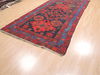 Kilim Blue Runner Flat Woven 52 X 109  Area Rug 100-110771 Thumb 1