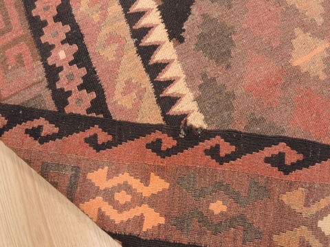 Kilim Brown Square Flat Woven 70 X 710 Area Rug 100-110773 Image 5