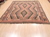 Kilim Brown Square Flat Woven 70 X 710 Area Rug 100-110773 Thumb 3