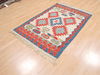 Kilim Blue Flat Woven 39 X 58 Area Rug 100-110774 Thumb 2
