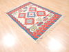 Kilim Blue Flat Woven 39 X 58 Area Rug 100-110774 Thumb 3