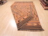 Kilim Brown Flat Woven 69 X 120  Area Rug 100-110775 Thumb 5