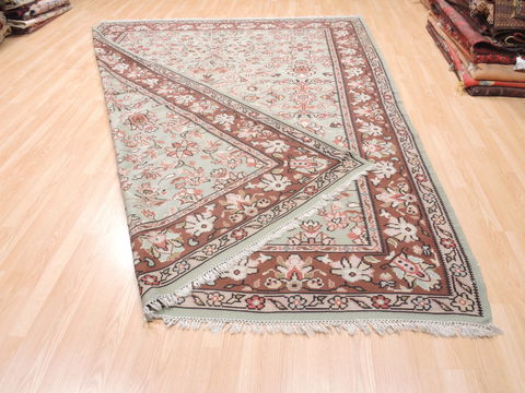 Kilim Blue Flat Woven 80 X 110 Area Rug 100-110778 Image 8