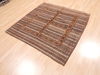 Kilim Brown Square Flat Woven 45 X 46  Area Rug 100-110779 Thumb 1