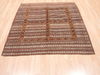 Kilim Brown Square Flat Woven 45 X 46 Area Rug 100-110779 Thumb 8