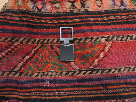 Kilim Blue Runner Flat Woven 55 X 106 Area Rug 100-110782 Image 8