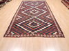 Kilim Blue Runner Flat Woven 55 X 109 Area Rug 100-110783 Thumb 1