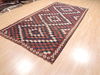 Kilim Blue Runner Flat Woven 55 X 109  Area Rug 100-110783 Thumb 2