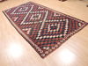 Kilim Blue Runner Flat Woven 55 X 109 Area Rug 100-110783 Thumb 3