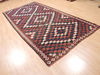 Kilim Blue Runner Flat Woven 55 X 109  Area Rug 100-110783 Thumb 3