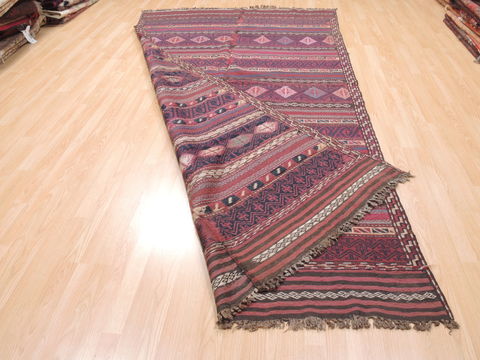 Kilim Red Flat Woven 58 X 1010 Area Rug 100-110784 Image 5