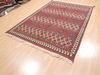 Kilim Blue Flat Woven 59 X 83 Area Rug 100-110785 Thumb 1
