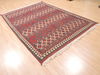 Kilim Blue Flat Woven 59 X 83  Area Rug 100-110785 Thumb 2