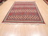 Kilim Blue Flat Woven 59 X 83 Area Rug 100-110785 Thumb 8