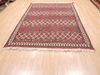 Kilim Blue Flat Woven 59 X 83  Area Rug 100-110785 Thumb 8