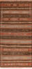 Kilim Beige Runner Flat Woven 45 X 98 Area Rug 100-110788 Thumb 0