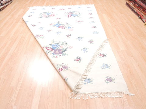 Kilim Beige Flat Woven 511 X 811 Area Rug 100-110795 Image 7