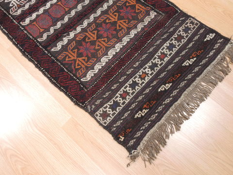 Kilim Red Runner Flat Woven 23 X 64 Area Rug 100-110797 Image 4