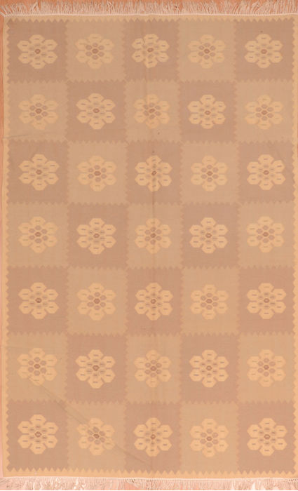 Kilim Beige Flat Woven 62 X 97 Area Rug 100-110802 Image 0