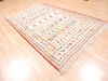 Kilim Beige Flat Woven 50 X 73 Area Rug 100-110811 Thumb 3