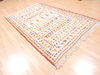 Kilim Beige Flat Woven 50 X 73  Area Rug 100-110811 Thumb 3