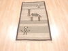 Kilim Brown Flat Woven 25 X 43  Area Rug 100-110812 Thumb 1