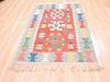 Kilim Blue Flat Woven 38 X 54 Area Rug 100-110813 Thumb 1