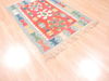 Kilim Blue Flat Woven 38 X 54 Area Rug 100-110813 Thumb 4