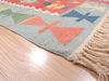 Kilim Blue Flat Woven 38 X 54  Area Rug 100-110813 Thumb 5