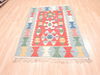 Kilim Blue Flat Woven 310 X 57  Area Rug 100-110814 Thumb 1