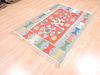 Kilim Blue Flat Woven 310 X 57  Area Rug 100-110814 Thumb 3