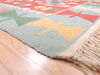 Kilim Blue Flat Woven 310 X 57  Area Rug 100-110814 Thumb 5