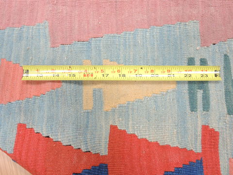 Kilim Blue Flat Woven 38 X 59 Area Rug 100-110816 Image 6