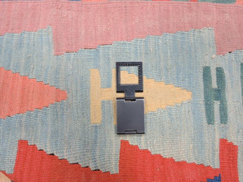 Kilim Blue Flat Woven 38 X 59 Area Rug 100-110816 Image 7