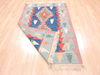 Kilim Blue Flat Woven 38 X 59  Area Rug 100-110816 Thumb 5