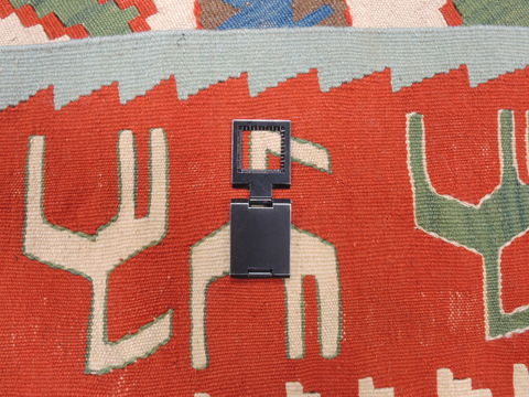 Kilim Red Flat Woven 37 X 50 Area Rug 100-110817 Image 7