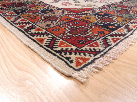 Baluch Beige Flat Woven 37 X 64 Area Rug 100-110819 Image 8