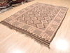Kilim Brown Flat Woven 68 X 95 Area Rug 100-110820 Thumb 2
