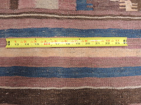Kilim Brown Flat Woven 66 X 118 Area Rug 100-110821 Image 7