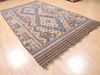 Kilim Brown Flat Woven 66 X 118 Area Rug 100-110821 Thumb 1