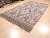Kilim Brown Flat Woven 66 X 118 Area Rug 100-110821 Thumb 3