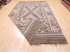 Kilim Brown Flat Woven 66 X 118 Area Rug 100-110821 Thumb 6