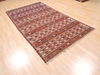 Kilim Red Flat Woven 50 X 93 Area Rug 100-110822 Thumb 3
