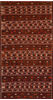 Kilim Red Flat Woven 50 X 93 Area Rug 100-110822 Thumb 0