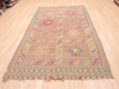 Kilim Red Flat Woven 411 X 82 Area Rug 100-110823 Image 1
