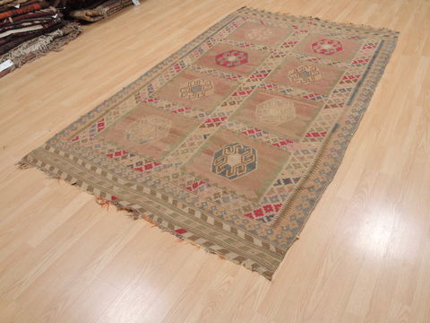 Kilim Red Flat Woven 411 X 82 Area Rug 100-110823 Image 3